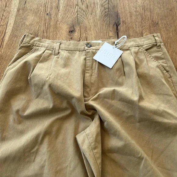 Pistola Khaki pleated trousers, Size 33, NWT - Picture 5 of 8